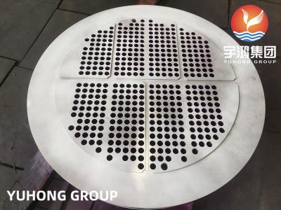 China ASME SA694 F304, F310, F316L, F317L , F321 , F347H Tubesheet for Heat Exchanger Application for sale