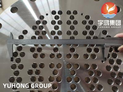 China ASTM A182/ ASME SA182 F51, F53, F60, F55 Folha de tubos duplex ou super duplex à venda