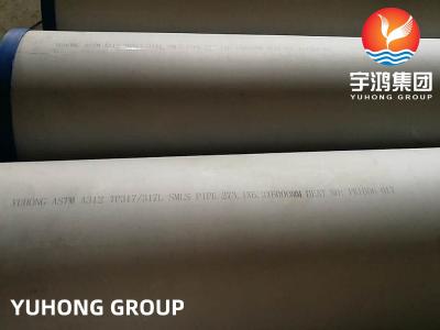 Chine Tube sans couture 100% d'acier inoxydable d'ASTM A312 TP317L ET tube de chaudière d'UT à vendre