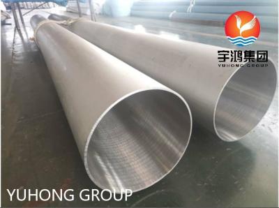 Chine Tuyau d'acier inoxydable d'ASTM A312 TP904L grand en dehors du diamètre pour chimique/huile/marine à vendre