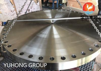 China ASTM A182 F53 Large Diameter Blind Flange Super Duplex Stainless Steel Flange for sale