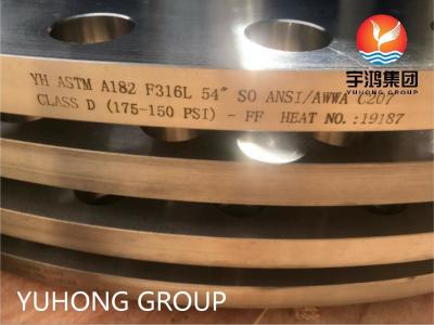 China SOFF ANSI/AWWA C207 CLASS D Flange Steel Flanges ASME ASTM BS 175-150 PSI,86PSI for sale