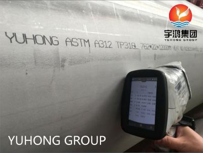 Chine Tuyau d'acier inoxydable d'ASTM A312 TP316L grand en dehors du diamètre pour la haute résistante à la corrosion de chlorure à vendre