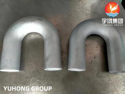 China ASTM A815 Duplex 2205 / UNS S32205 Elbow 180 Degree U Bend Pipe Fittings for sale