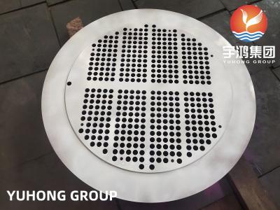China ASTM A182 F304 F316L Rohrblatt für den Wärmetauscher PT verfügbar zu verkaufen