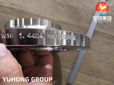 中国 EN 1092-1 1.4404 タイプ11 溶接首フレンズ ステンレス鋼 316L WNRF フレンズ 販売のため
