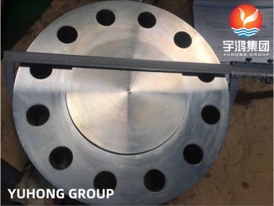 China Processo do forjamento da cara do Rf da flange cega de aço de liga de ASTM A182 F22 (BLRF))ANSI B16.5 à venda