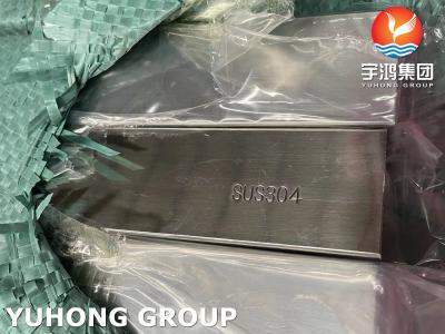 Chine ASTM A554 a poli le tube décoratif soudé de tube carré de l'acier inoxydable TP304 à vendre
