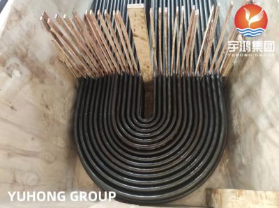 China ASTM A179 / ASME SA179 SMLS Carbon Steel U Bend Tubes For Tubular Heat Exchanger &Condenser(Black Painting Surface) for sale