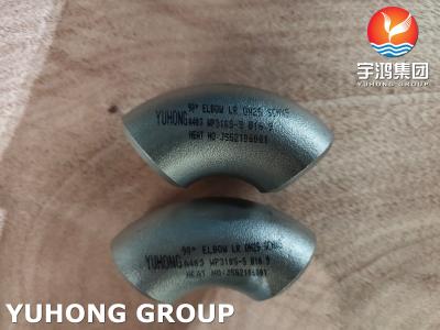 Китай Нержавеющая сталь штуцера трубы АСТМ А403 ВП310С трубы сварки встык Б16.9 локоть 90 градусов продается