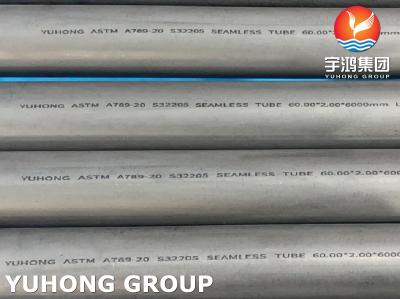 China ASTM A789 UNS S32250 Duplex Stainless Steel Seamless Tube For Water Treatment for sale