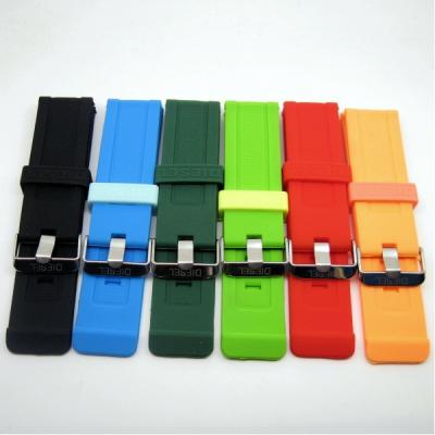 China Custom 14 16 18 20 20 22 24mm quick release silicone rubber watch band strap for wristwatch whatsapp: +8615992856971 for sale
