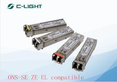 中国 ONS-SE-ZE-EL CISCO SFP モジュール、RJ45 100m のイーサネット光学トランシーバー 販売のため