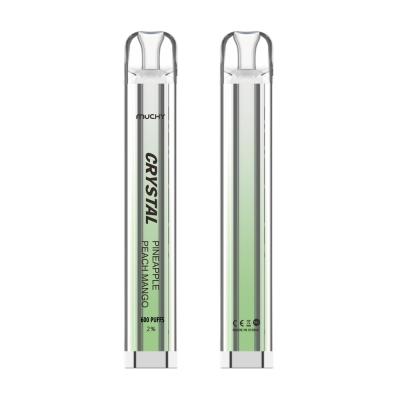 China Crystal Disposable Vape 500mAh Battery Capacity For Vape Pods With Customized Flavor for sale
