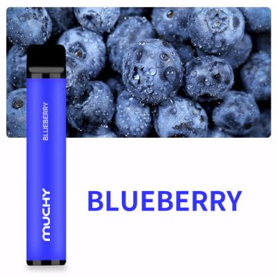 China OEM 1500Puff Stainless Steel E Cigarette 750mAh Oil 5.0ml Blueberry Disposable Vape for sale
