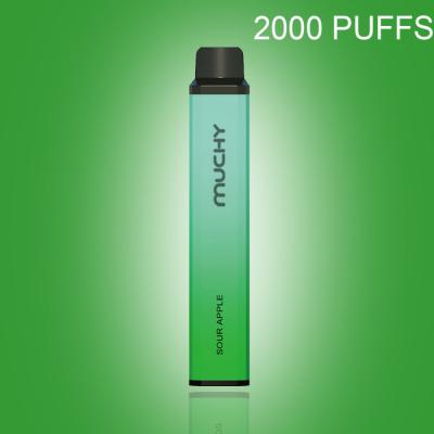 中国 Muchy 2000は使い捨て可能なVapeのポッド5.0ml 950mAhのニコチン0%吹く 販売のため