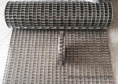 China Wire Mesh Honeycomb Conveyor Belt , Powder Metallurgy High Strength Alkali Resisting for sale