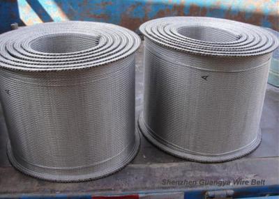 中国 トンネルのためのステンレス鋼の炉のコンベヤー ベルトの混合物の織り方はカスタム設計します 販売のため