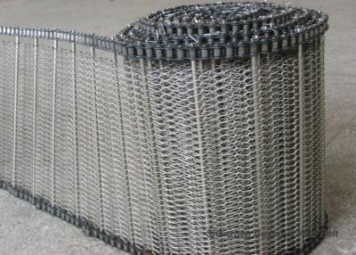 China Reliable Mesh Conveyor Belt High Strength Oxidation - Proof With Custom Design for sale