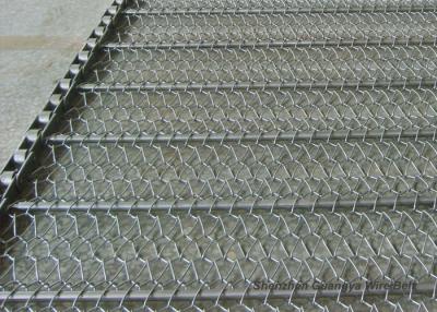 China Industrial Machinery 3mm Wire Mesh Belt Conveyor High Precision Argon Welding ISO9001 for sale