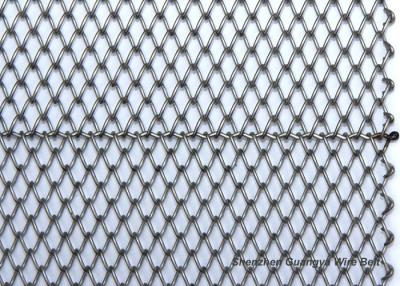 China 310 Stainless Steel Wire Mesh Belt Balanced Spiral 35 * 50mm Custom Design for sale
