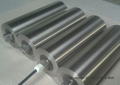 China Industrial Stainless Steel Replacement Conveyor Rollers Low Vibration for sale