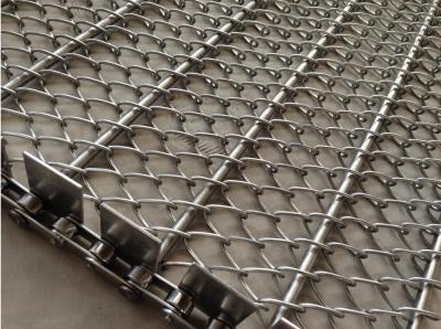 China Food Conveyor Steel Belt 304 Stainless Steel Corrosion Resistance Chain Edge for sale