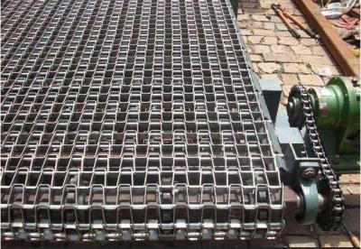 China Stainless Steel Network Rod Conveyor Belt , Cold Resistant Conveyor Belt Custom Made for sale