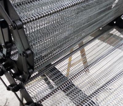 China Oven Factory Net Chain Conveyor Belt Flat Surface High Strength Custom Design for sale
