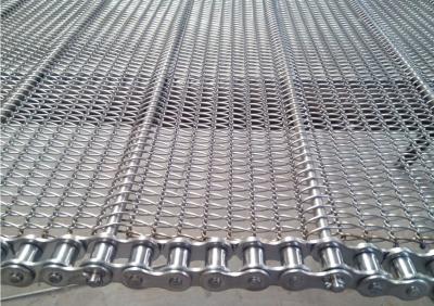 China Stainless Steel Chain Conveyor Belt High Strength Customized For Food Baking for sale