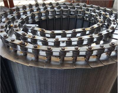 China Custom Design Net Conveyor Belt , Heat Resistant Steel Belt Conveyor for sale