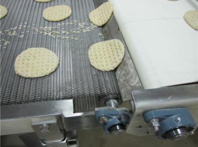 China Biscuit Baking Honeycomb Food Conveyor Belt Flat Flex Design Anti Corrosion for sale