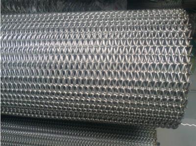 China Chain Driven Flexible Conveyor Belt Metal Mesh Straight Running Steady Performance for sale