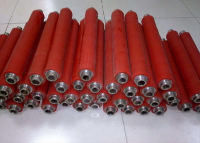 China Rubber Coating Active High Speed Conveyor Rollers For Production Line Machine for sale