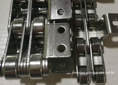 China Small Stainless Steel Roller Conveyor Chain Short Pitch Durable Custom Made for sale