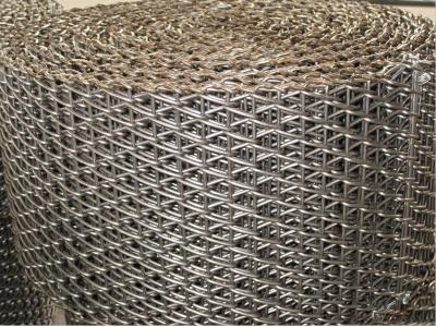 China Drive Balanced Weave Wire Mesh Belt Argon Welding Edge With ISO Certification for sale