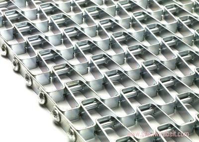 China High Grade Stainless Steel Wire Belt , Flat Wire Conveyor Belt  Honeycomb Metal for sale