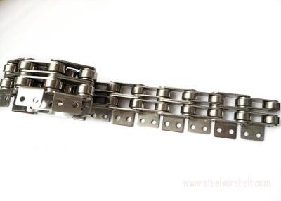 China Durable Attachment Roller Chain Stainless Steel Chain Longer Life Chain for sale