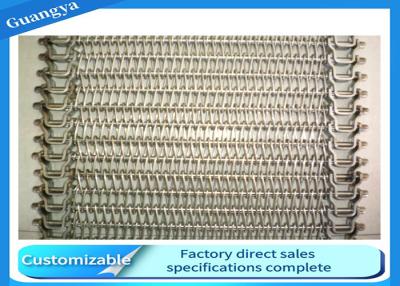China Tratamiento térmico SS304 12m m Rod Wire Conveyor Belt de la impulsión de cadena en venta