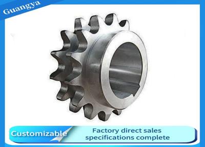 China ISO9001 schmiedete Duplex-Ketten-Kettenräder LÄRM C45 Stahl zu verkaufen