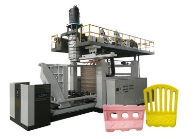 China Material Saving Automatic Blow Moulding Machine For Plastic Safety Road Barrier for sale