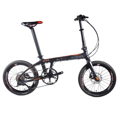 China Sava Carbon Folding Bike TORAY T800 Carbon Fiber Material ISO/CE for sale