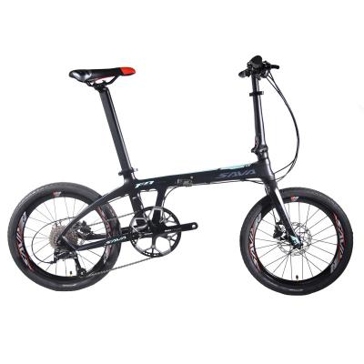 Chine TORAY T800 Sava Folding Bike, vélo pliable de carbone de Shimano R4700 à vendre