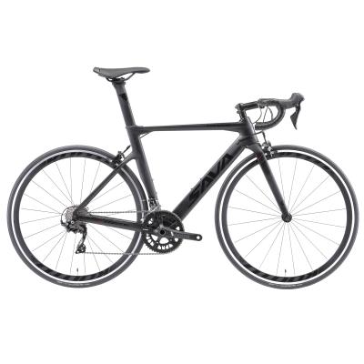 China 56cm Carbon Disc Brake Road Bike , SHIMANO R3000 18 Speed Bicycle for sale
