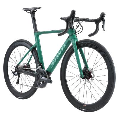 China 18.86lb SAVA Carbon Road Bike 700c Shimano 105 7000 22 Speed Level for sale