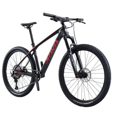 China Fork Suspension Carbon MTB Bike With DEORE M6100 1x12 Speeds for sale