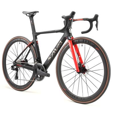 China SAVA Electronic Shifting Carbon Road Bike Full Carbon Bicycle Shimano R8170 Groupset 2 for sale