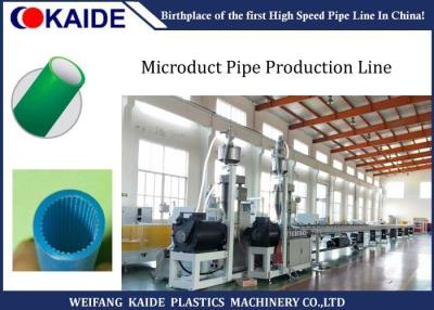 China Cadena de producción del tubo de Microduct PE 15m/min 40m/min 60m/min para el tubo del diámetro 5mm-20m m en venta
