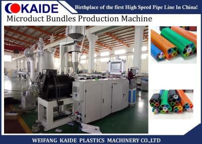 China 2 Ways -19 Ways Microduct Bundles Extrusion Line PE Pipe Production Line DB Type for sale