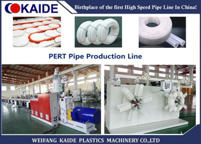 China Professional Polyethylene Extruder Machine , 35m/min PE Pipe Making Machine for sale